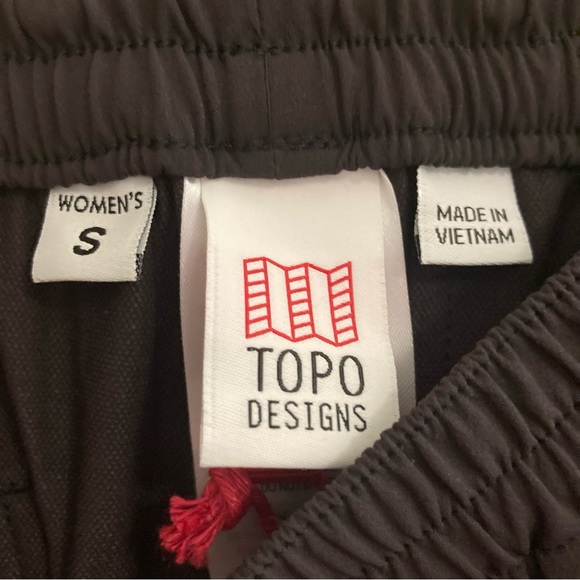 NWT Topo Designs Boulder Pant Size Small Black - Picture 2 of 6